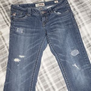 ⚜Denim capri👖
